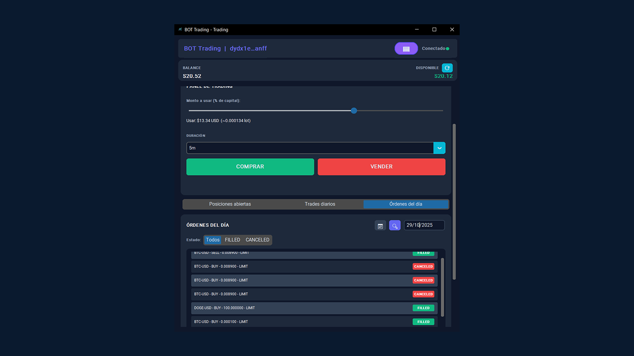 zerofeex manual dydx